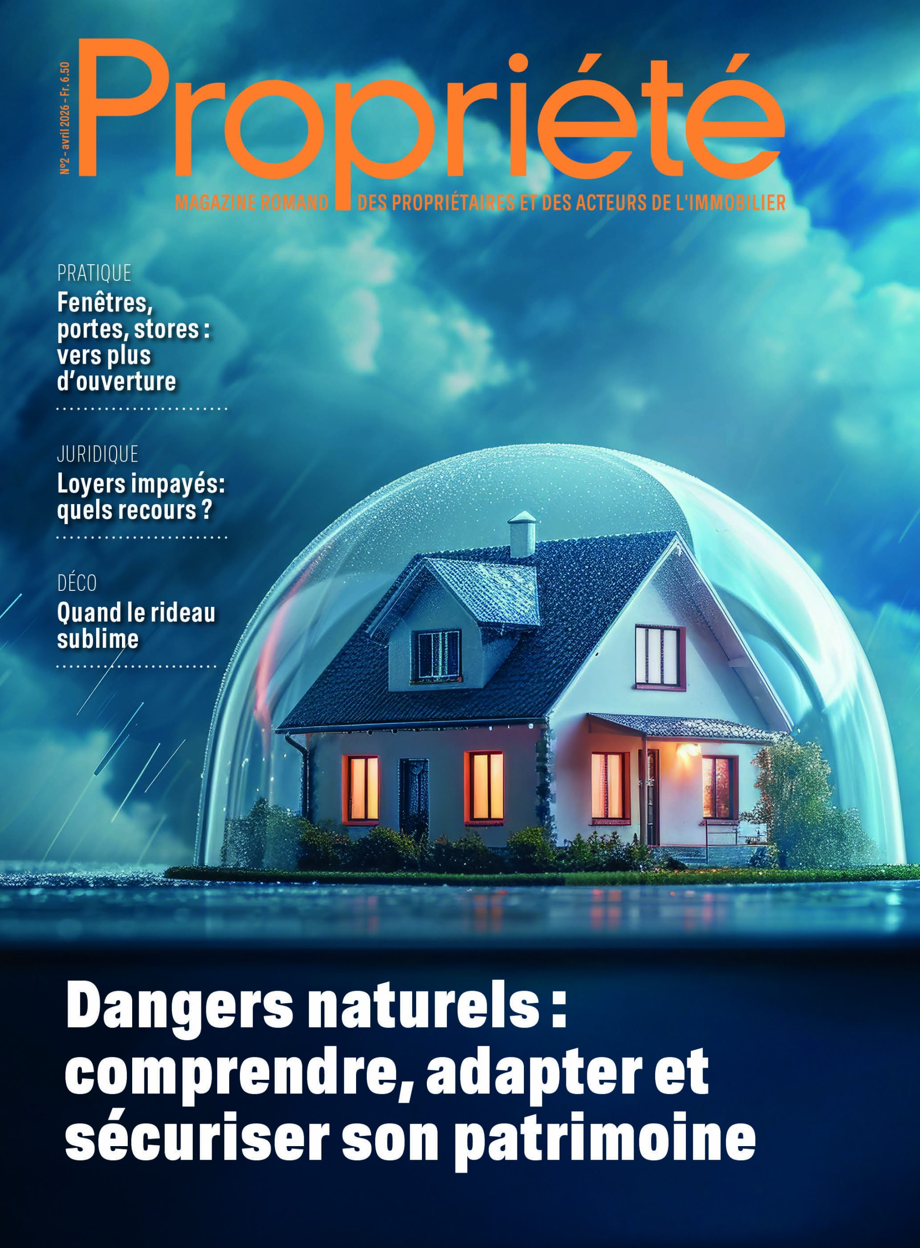 Fédération Romande Immobilière - Fédération Romande Immobilière - Dangers naturels : comprendre, adapter et sécuriser son patrimoine